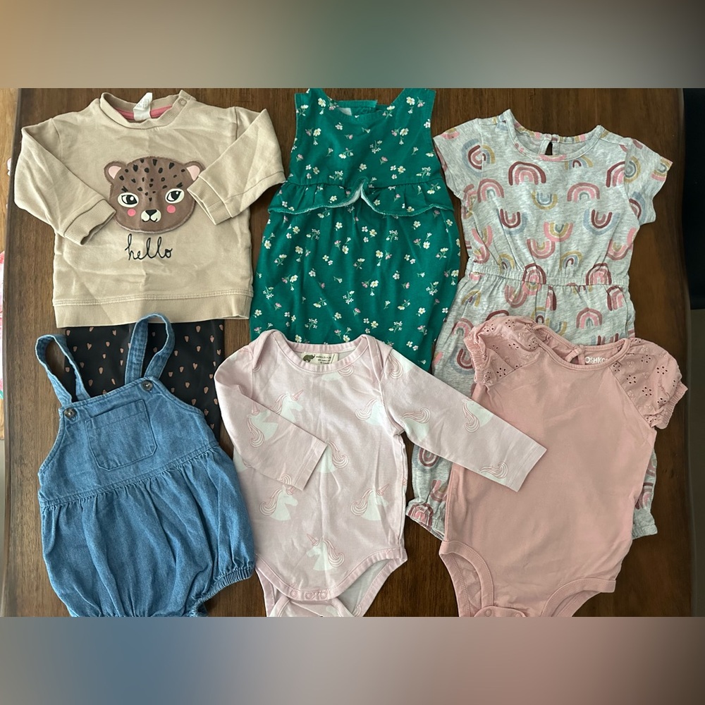 7 piece Baby bundle 6-12M